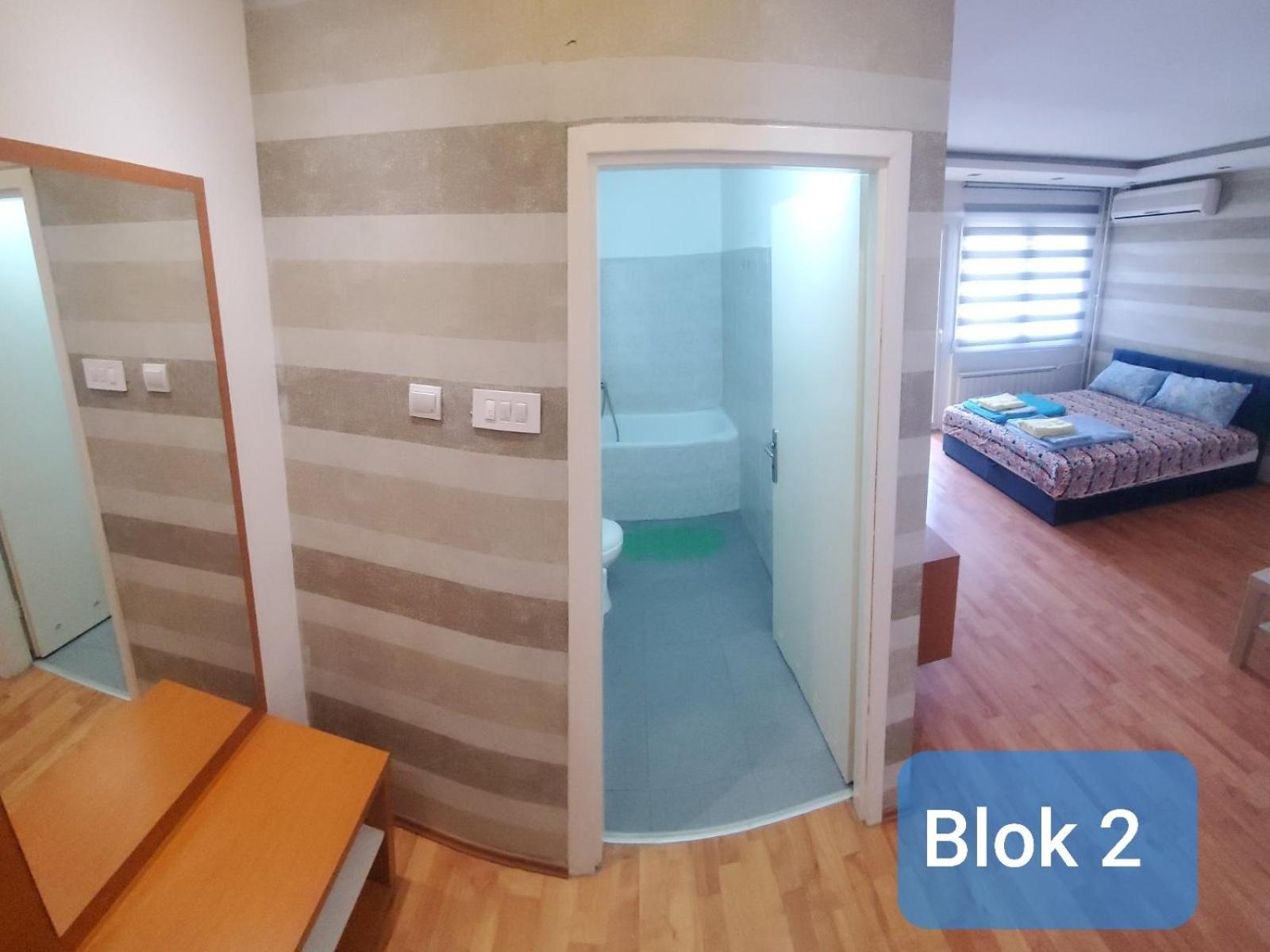 Апартаменты Apartman Blok Белград Экстерьер фото